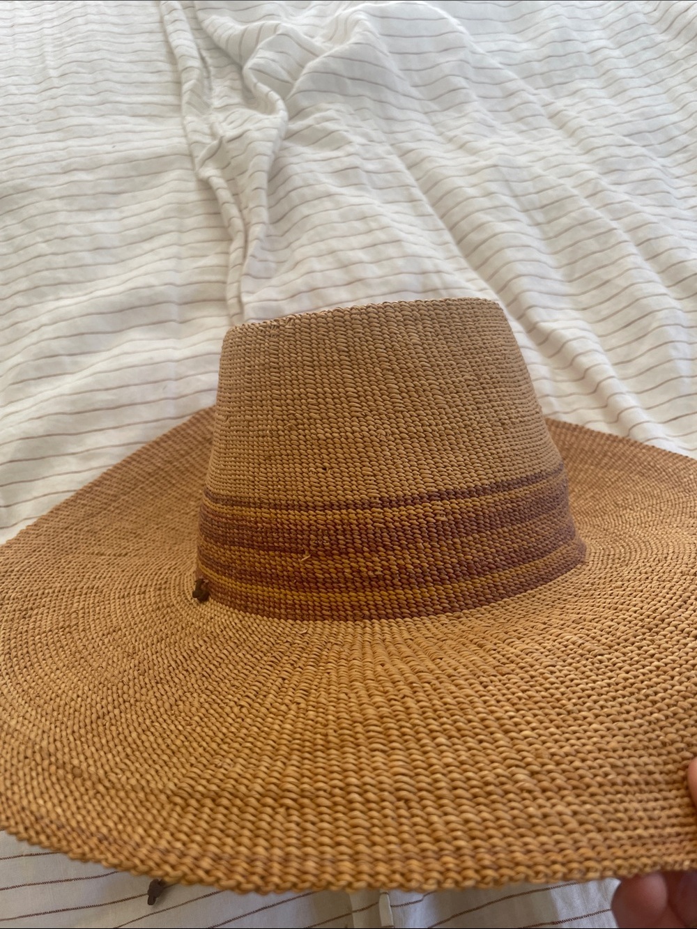 African Straw Hat - Picture 2 of 5